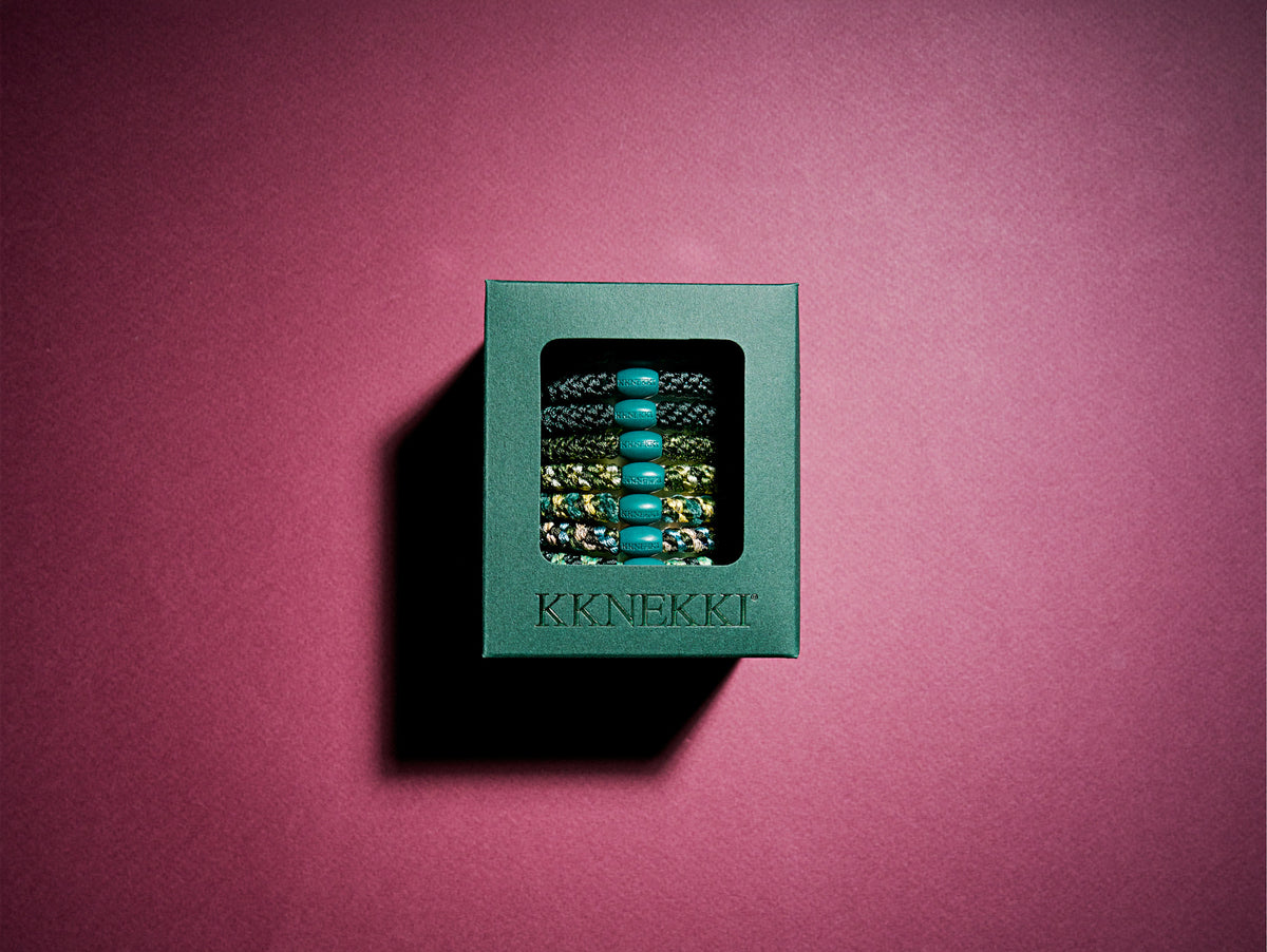 KKNEKKI Hair Ties | Forest Edition | 8 Hair Ties