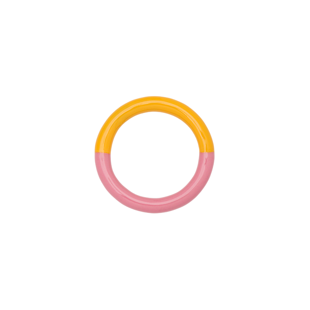 Enamel Double Colour Ring | Lulu Copenhagen