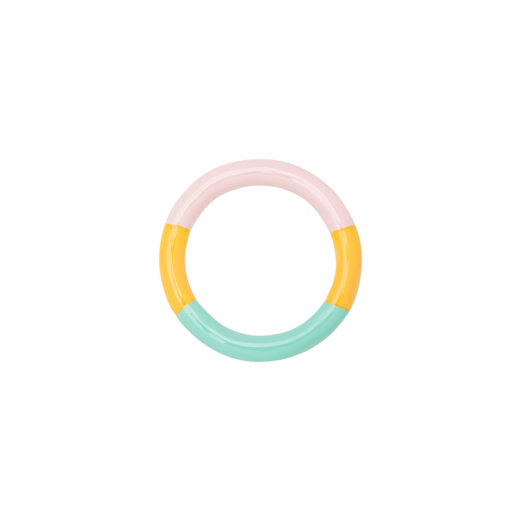 Enamel Triple Colour Ring | Lulu Copenhagen