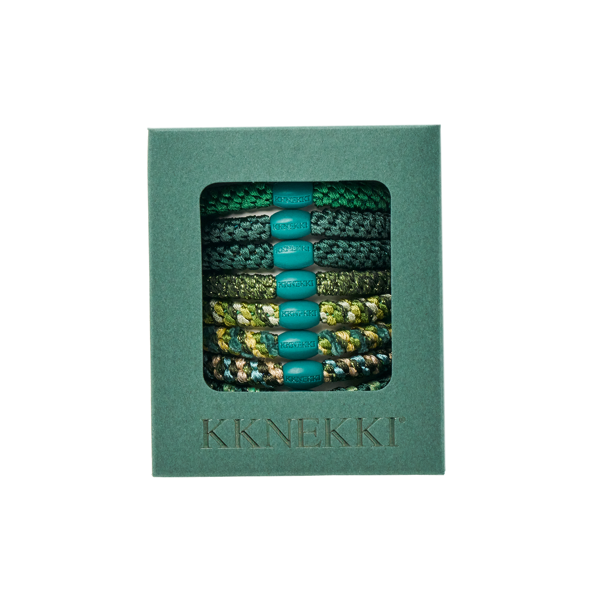 KKNEKKI Hair Ties | Forest Edition | 8 Hair Ties