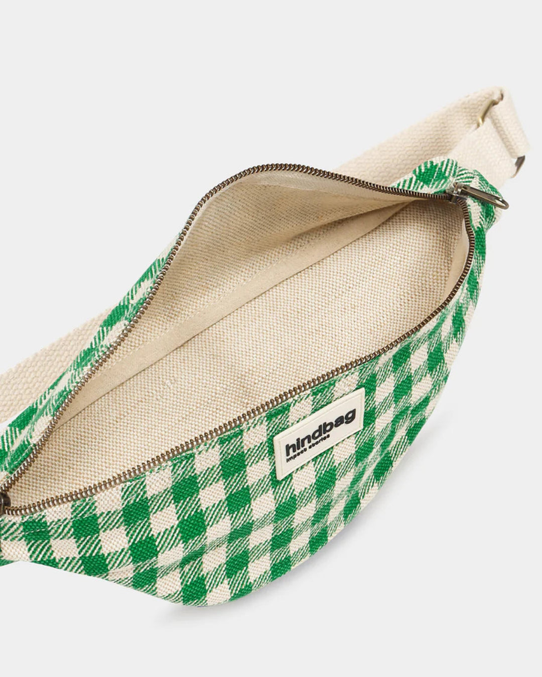 Gingham Banana Bag | Olivia | Hindbag