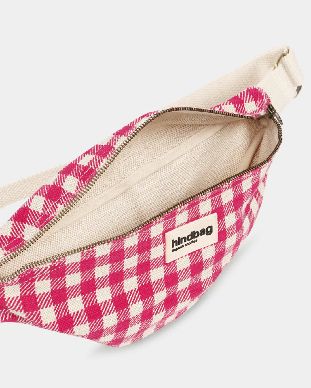 Gingham Banana Bag | Olivia | Hindbag