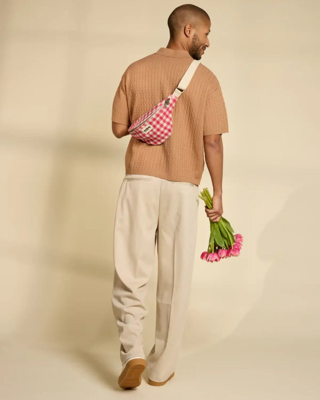 Gingham Banana Bag | Olivia | Hindbag
