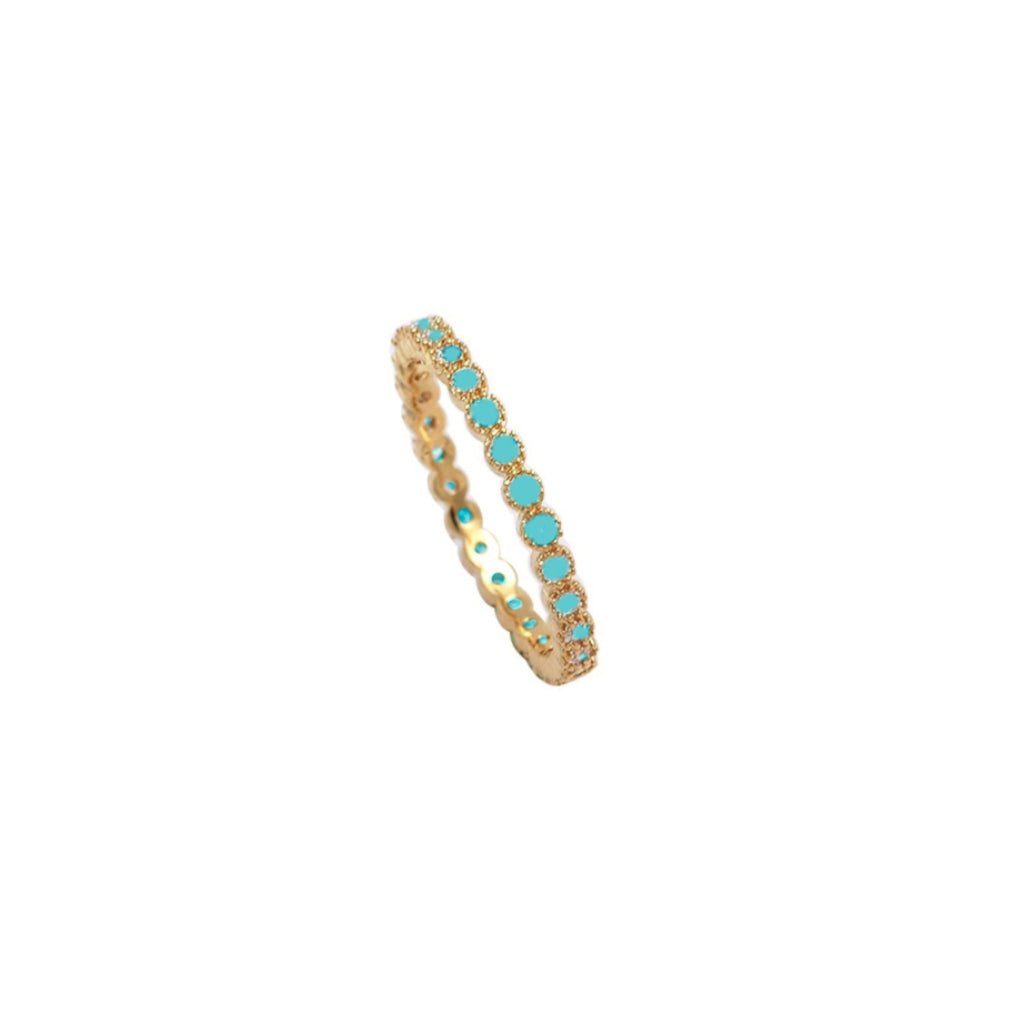 Vermio Gold Delicate Eternity Ring