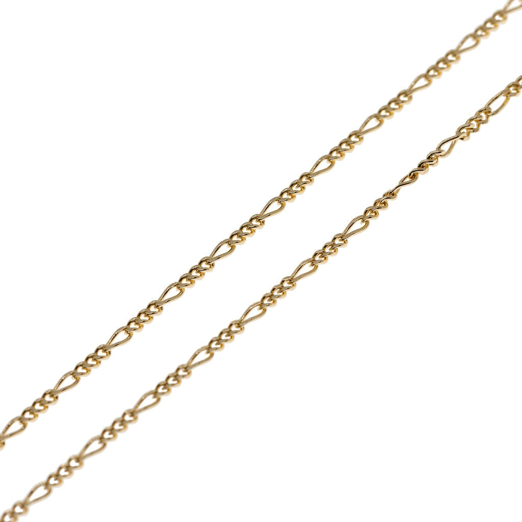 Gold Figaro Chain Necklace