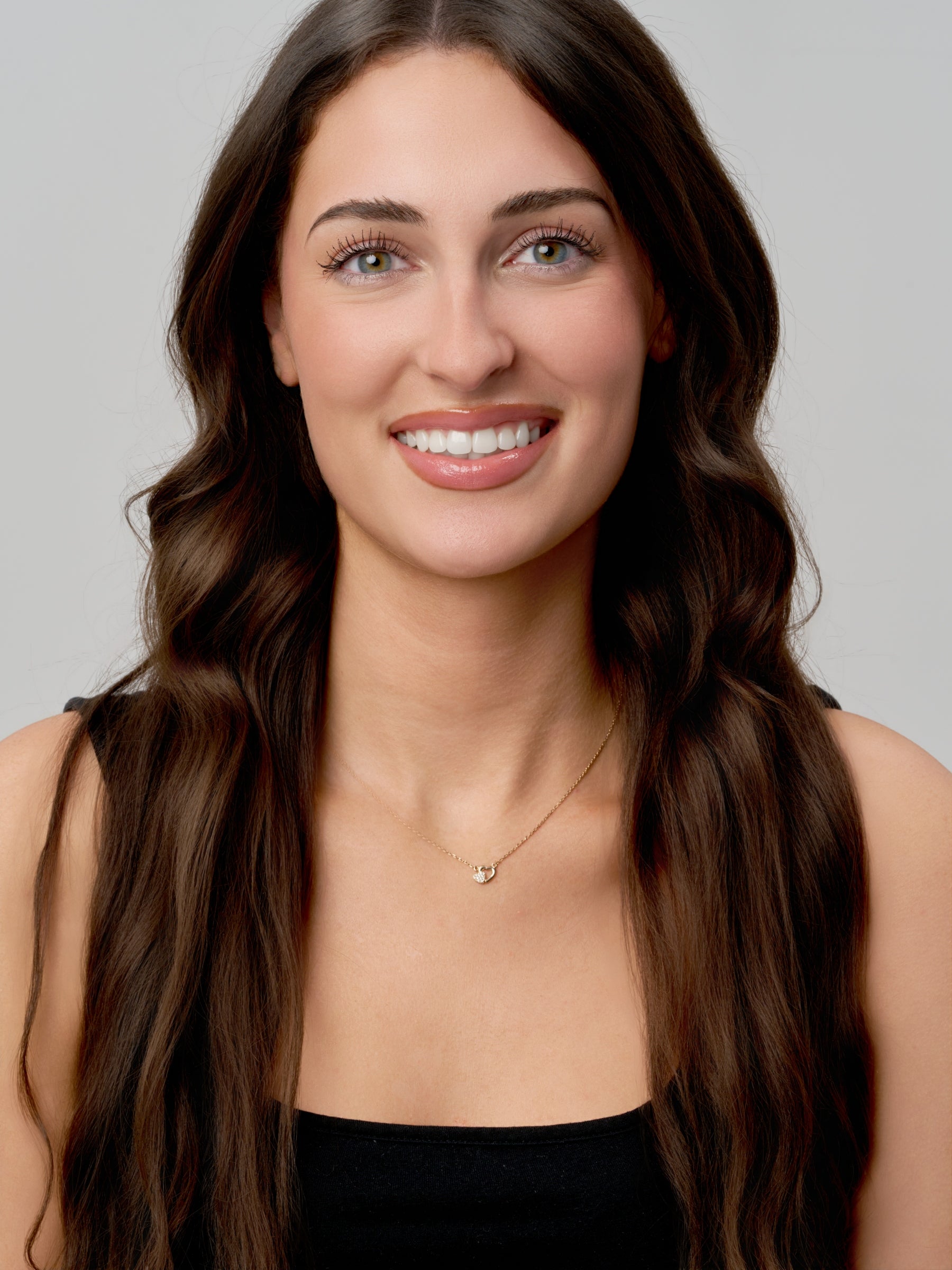Gold Double Heart Necklace | Lula