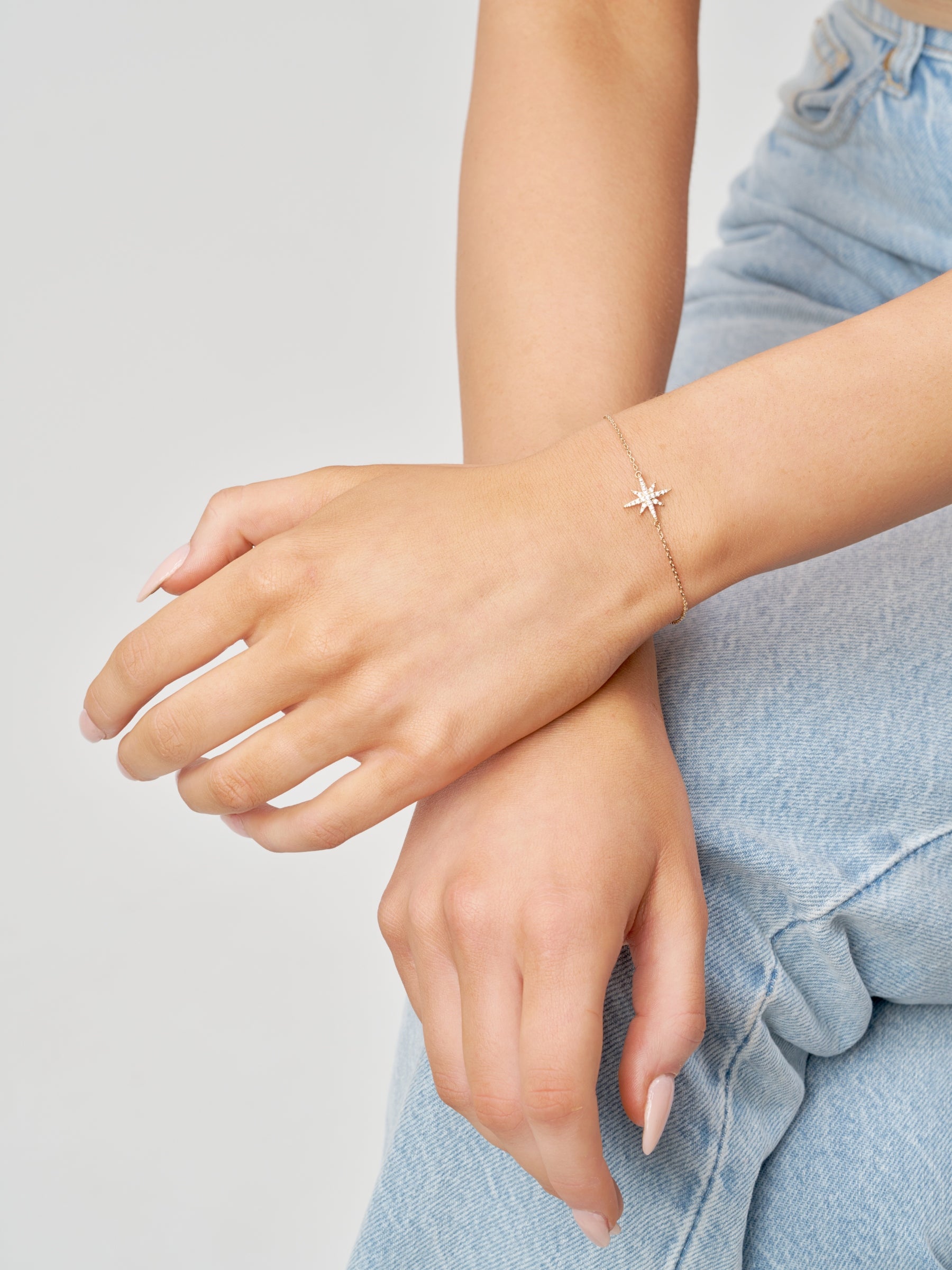 Gold North Star Bracelet | Tali