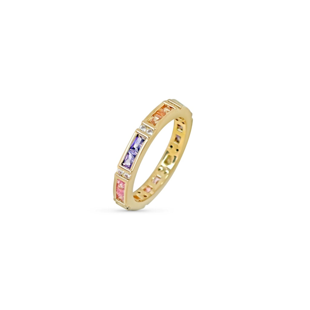 Gold Pastel Tones Ring | Rumi
