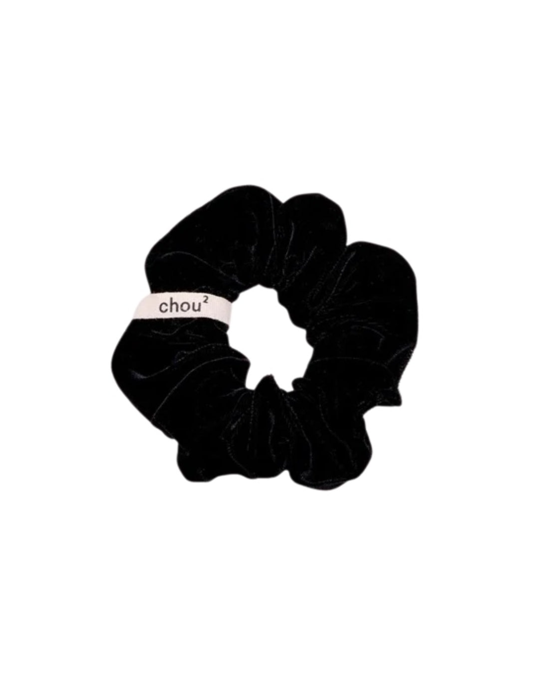 Hair Scrunchie | Black Velvet | Chou²