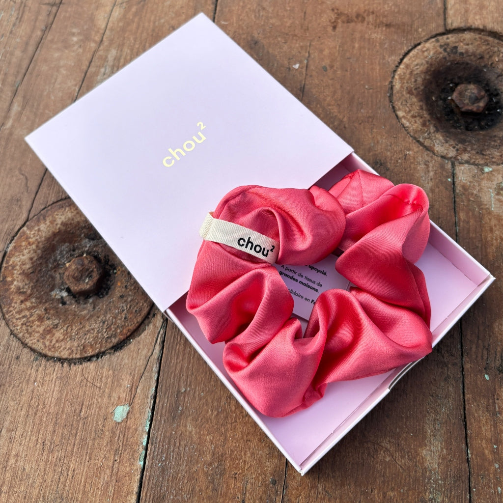 Hair Scrunchie | Coral | Chou²