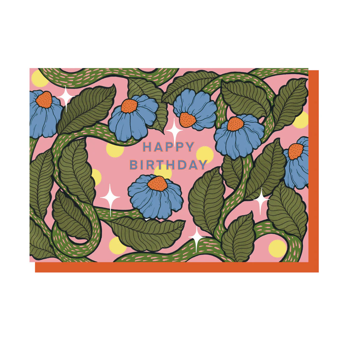 Blooms Happy Birthday Card | In Real Life