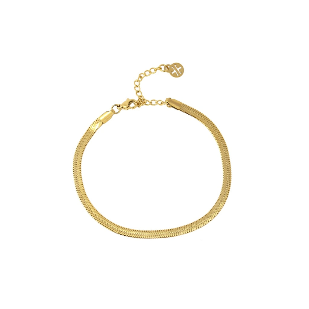Herringbone Chain Anklet | Anartxy