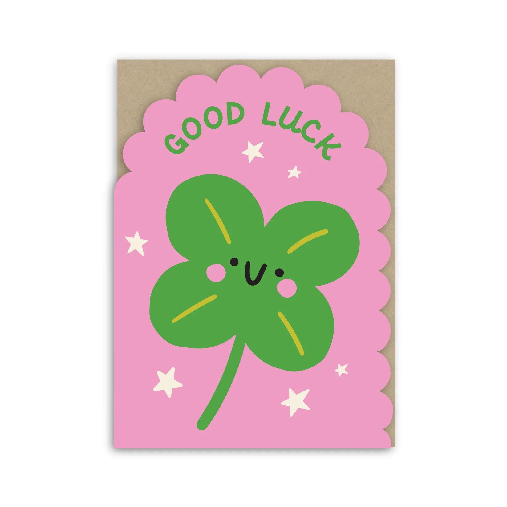 Good Luck Shamrock Card | In Real Life