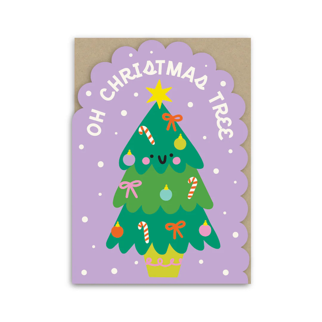 Oh Christmas Tree Christmas Card | In Real Life