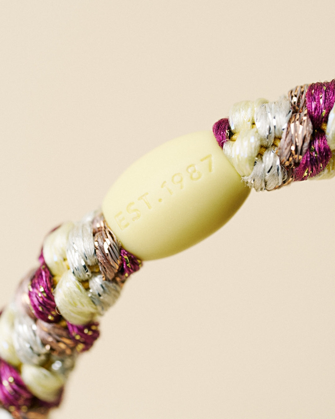 KKNEKKI Hair Tie | Mix | Grape & Yellow