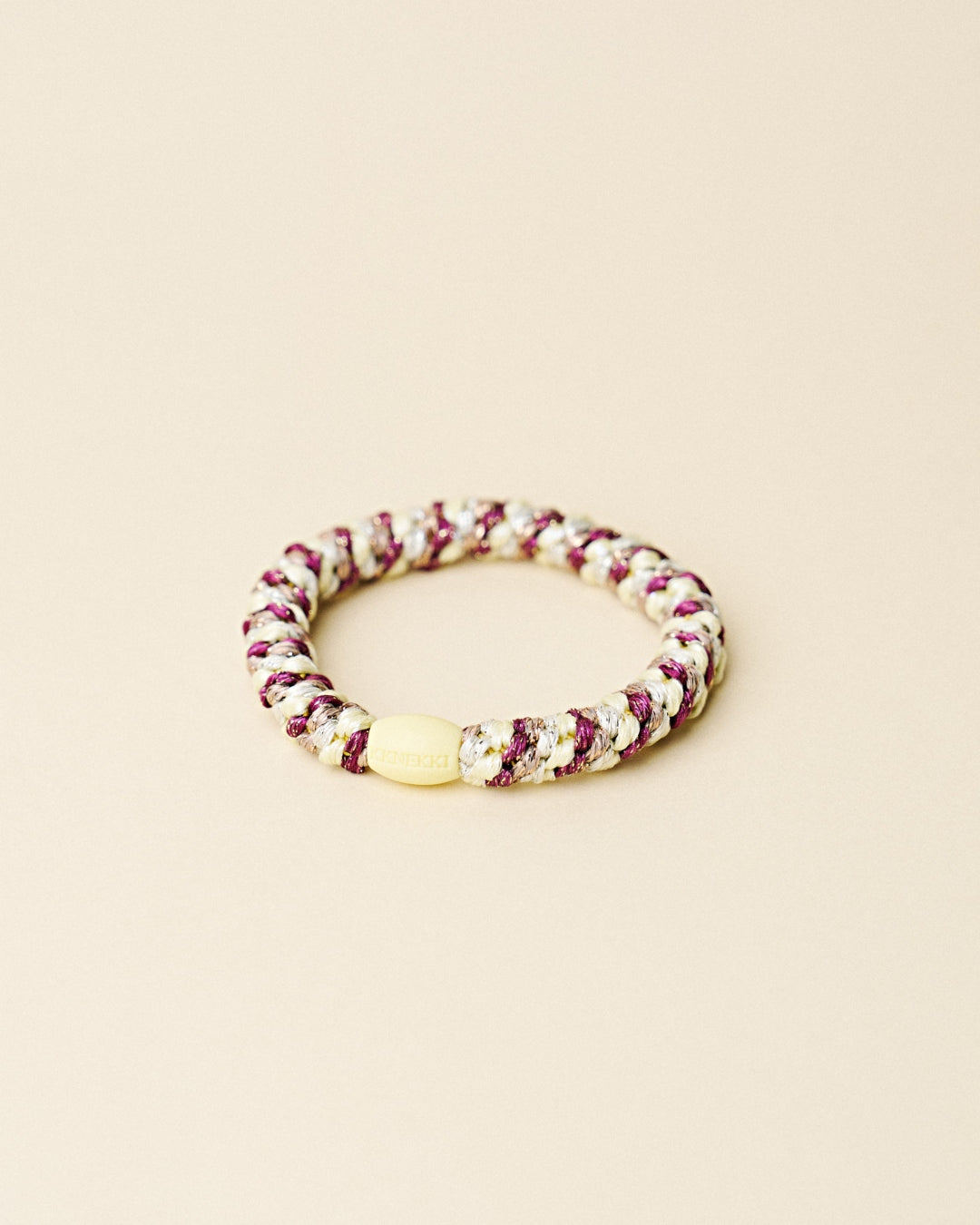 KKNEKKI Hair Tie | Mix | Grape & Yellow