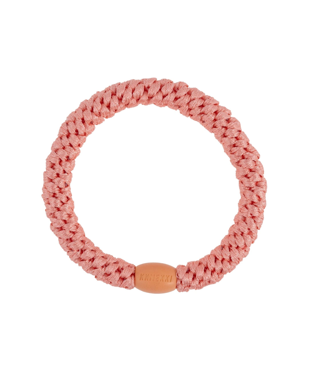 KKNEKKI Hair Tie | Plain | Salmon