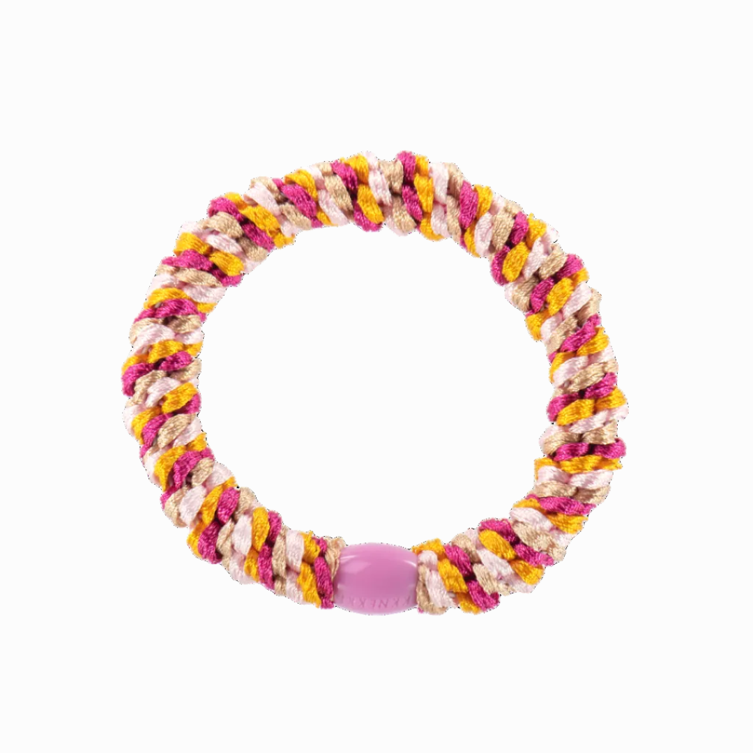 KKNEKKI Hair Tie | Mix | Orange & Pink