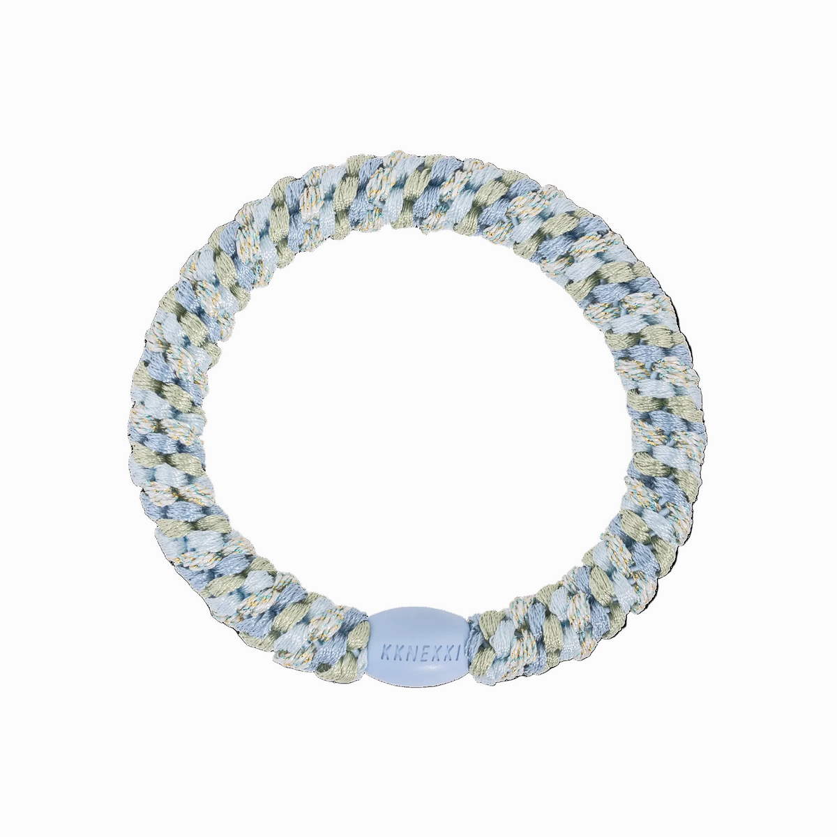 KKNEKKI Hair Tie | Mix | Baby Blue Glitter