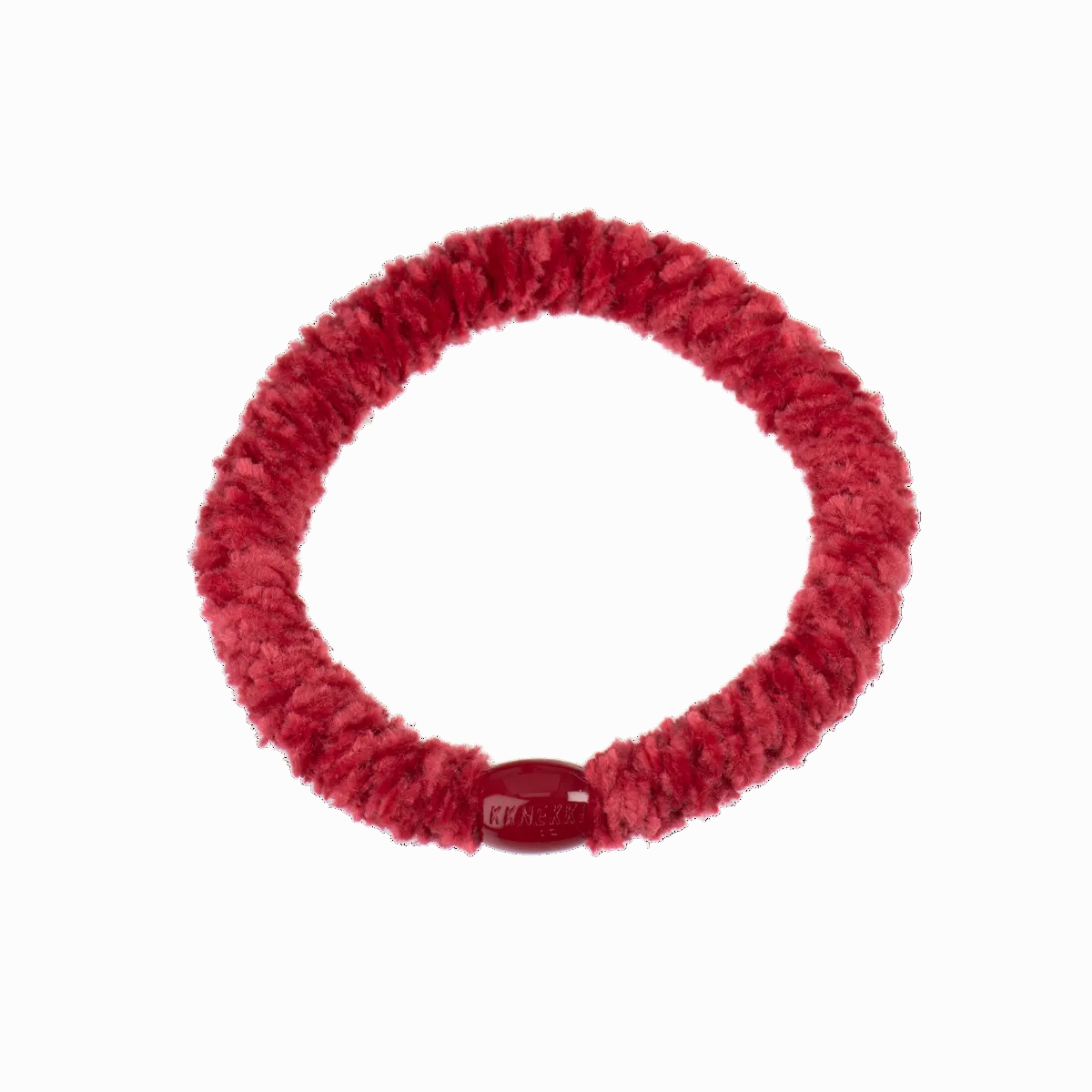 KKNEKKI Hair Tie | Velvet | Raspberry