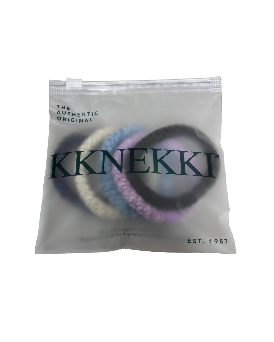 Kknekki | Five Hair Ties | Velvet