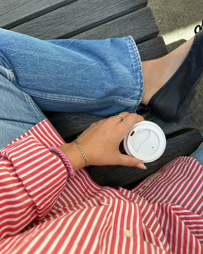 Kknekki Hair Tie | Plain | Bubblegum