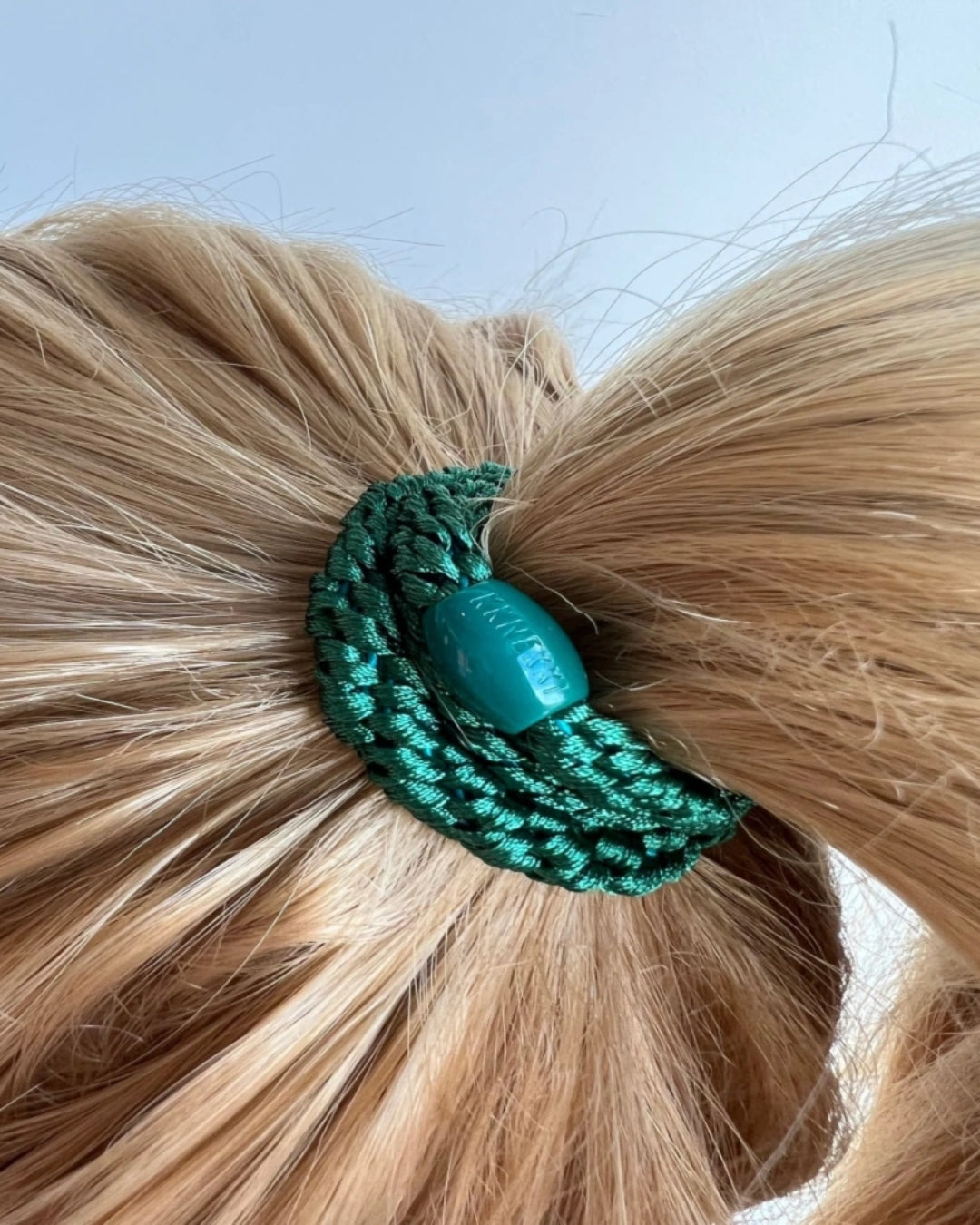 Kknekki Hair Tie | Plain | Forest Green