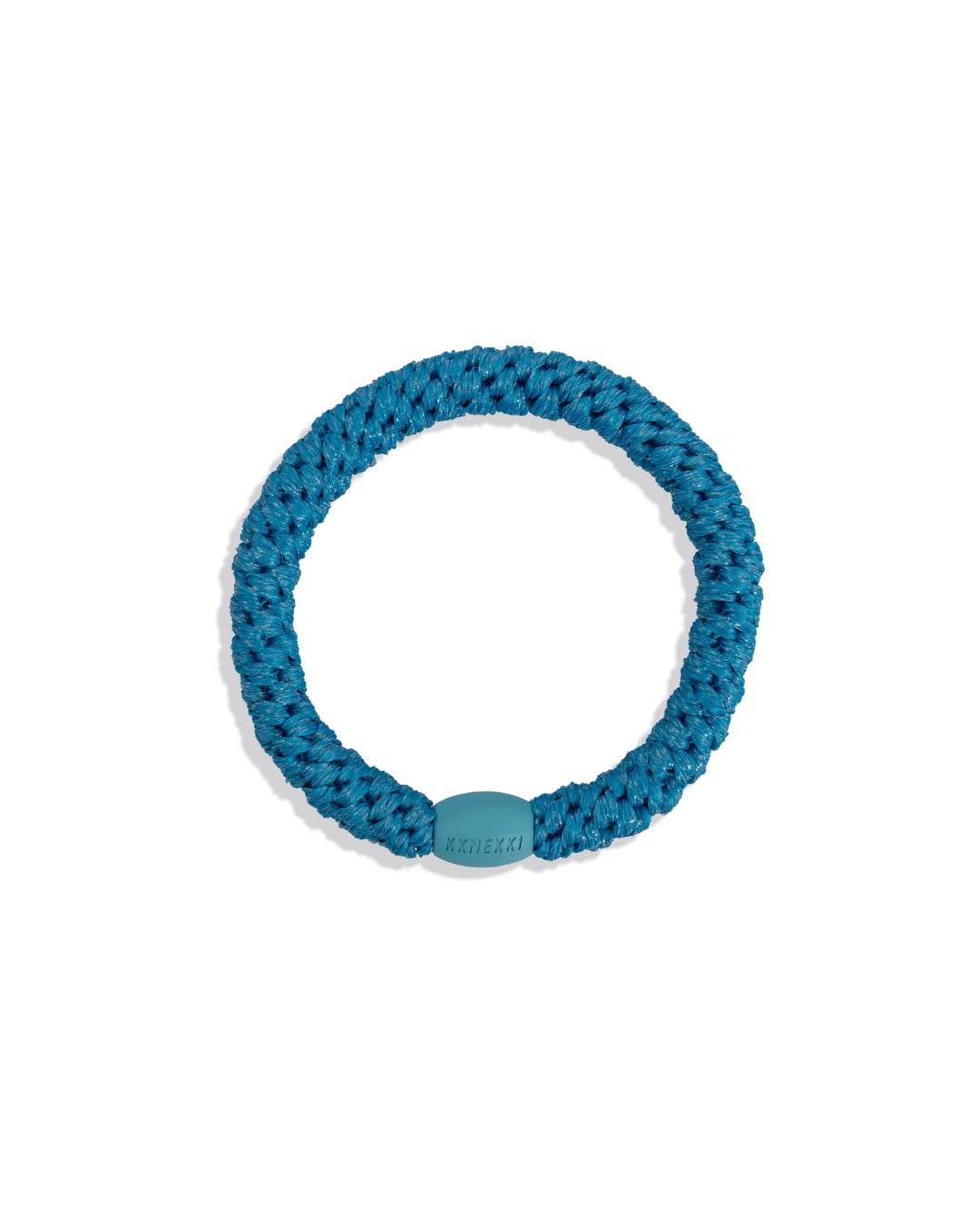 Kknekki Hair Tie | Glitter | Azure Blue