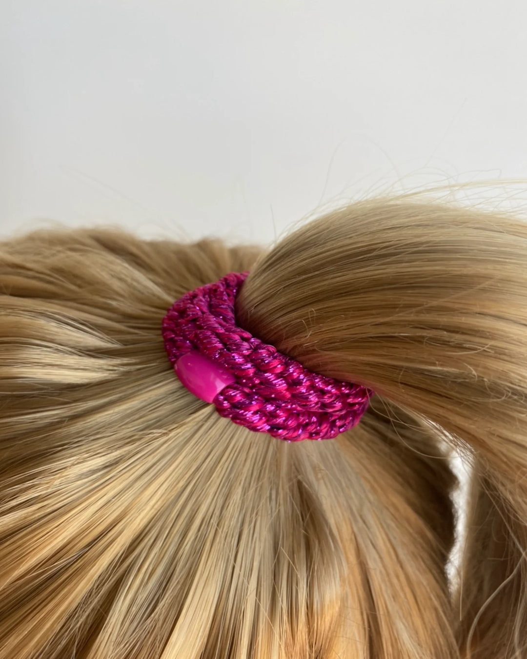 Kknekki Hair Tie | Glitter | Electric Pink