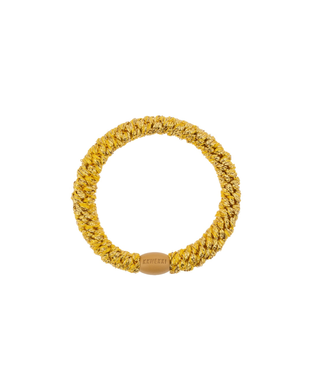 Kknekki Hair Tie | Glitter | Metallic Gold