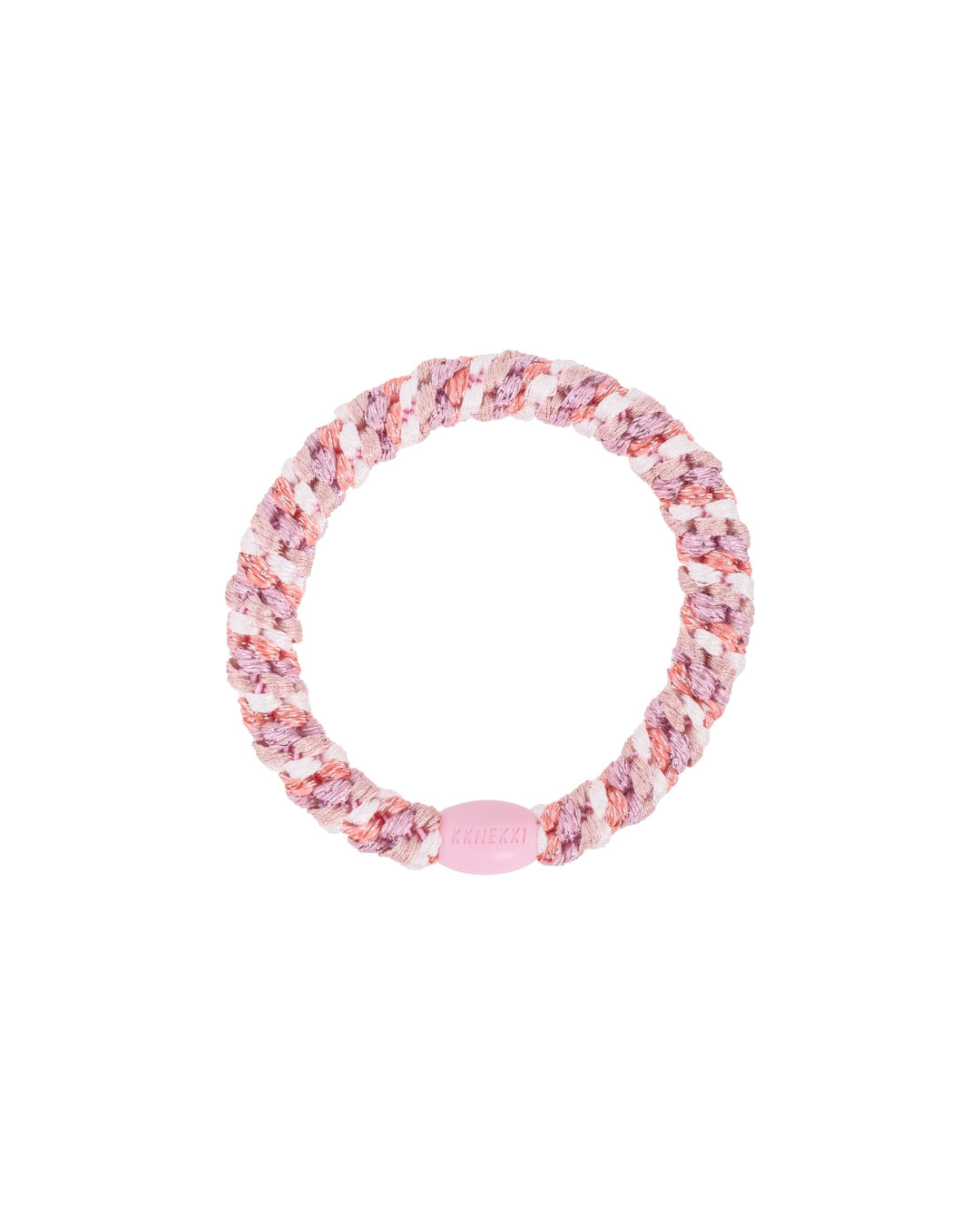 Kknekki Hair Tie | Mix | Dusty Rose & Pink Glitter