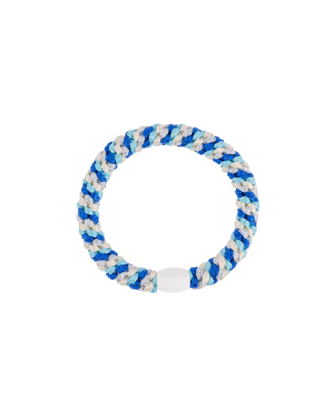 Kknekki Hair Tie | Mix | Electric Blue & Turquoise Glitter