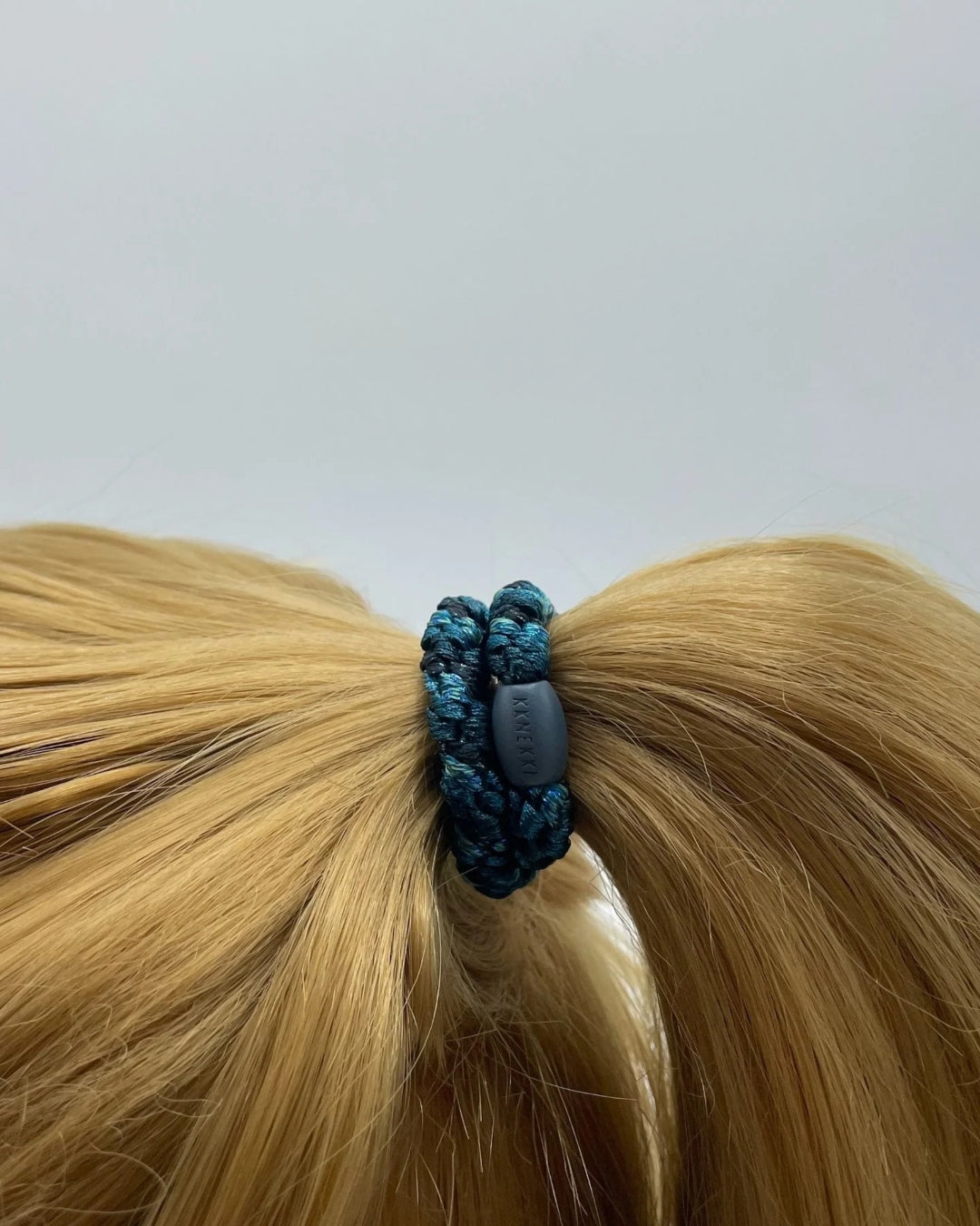 Kknekki Hair Tie | Mix | Petrol Glitter