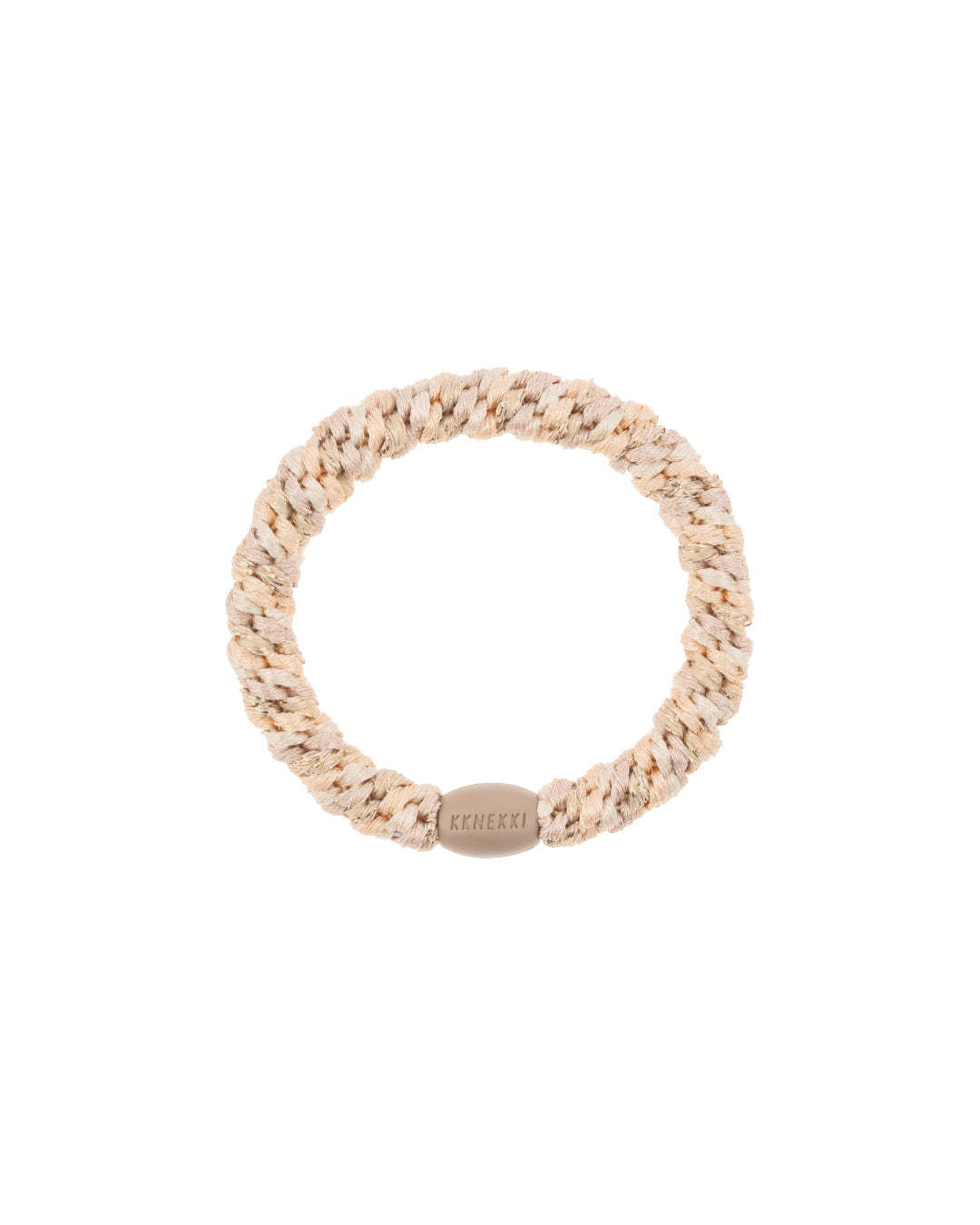 Kknekki Hair Tie | Mix | Powder & Beige Glitter