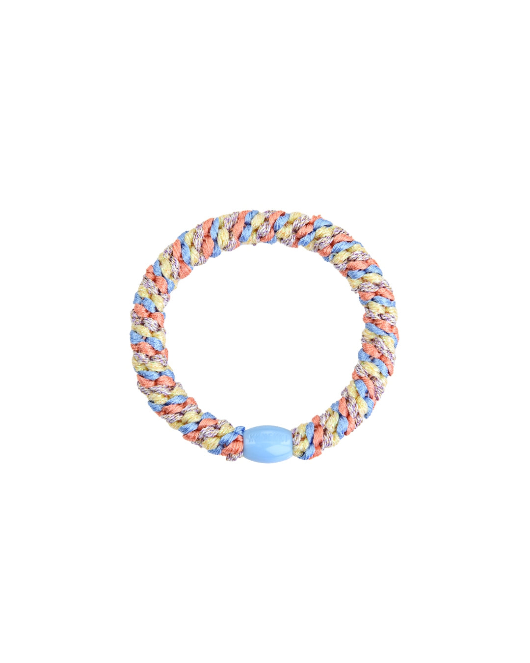 Kknekki Hair Tie | Mix | Yellow & Blue Peach