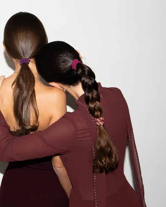 Kknekki Hair Tie | Plain | Mulberry