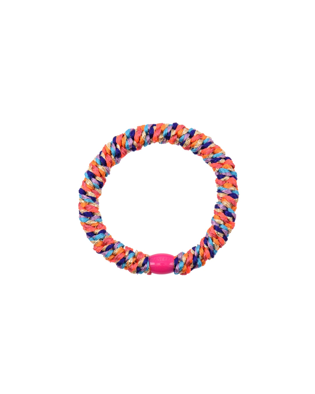Kknekki Hair Tie | Mix | Orange & Neon Pink