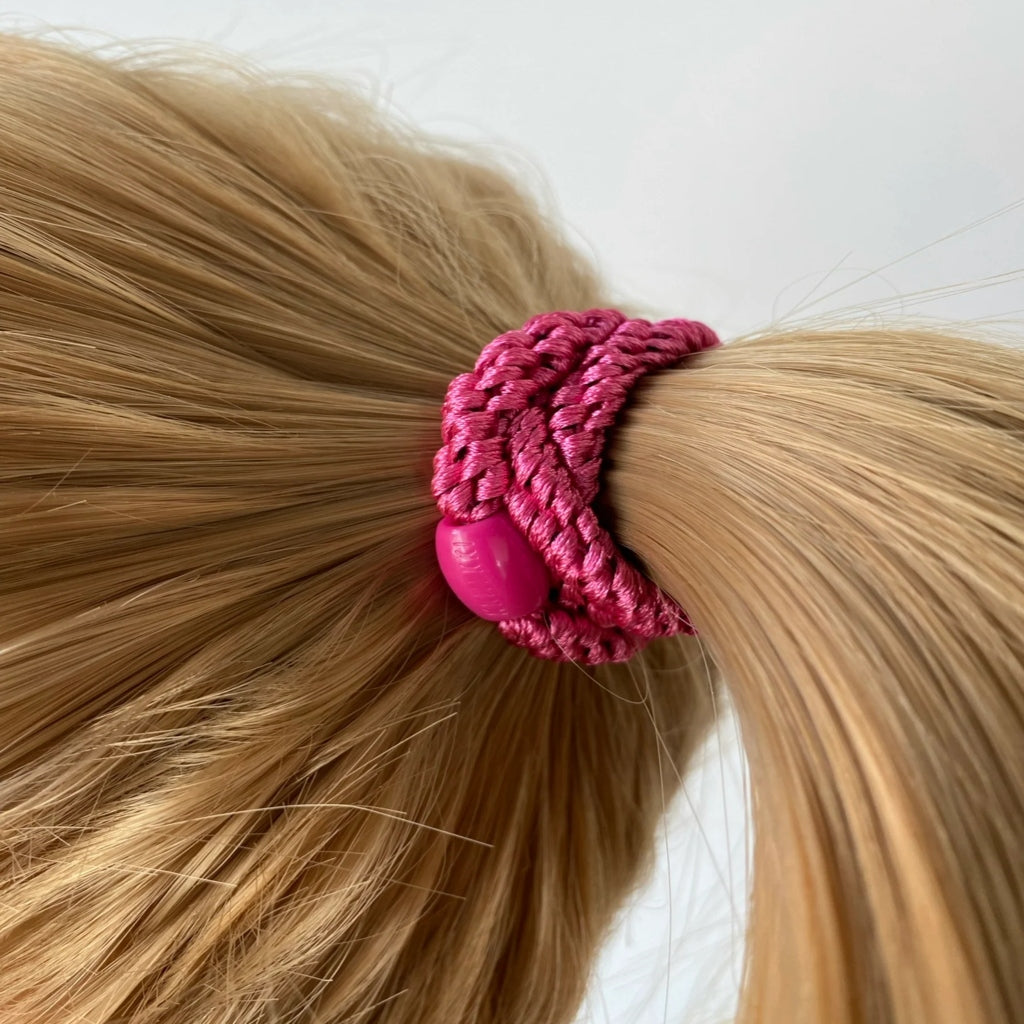 Kknekki Hair Tie | Plain | Pink