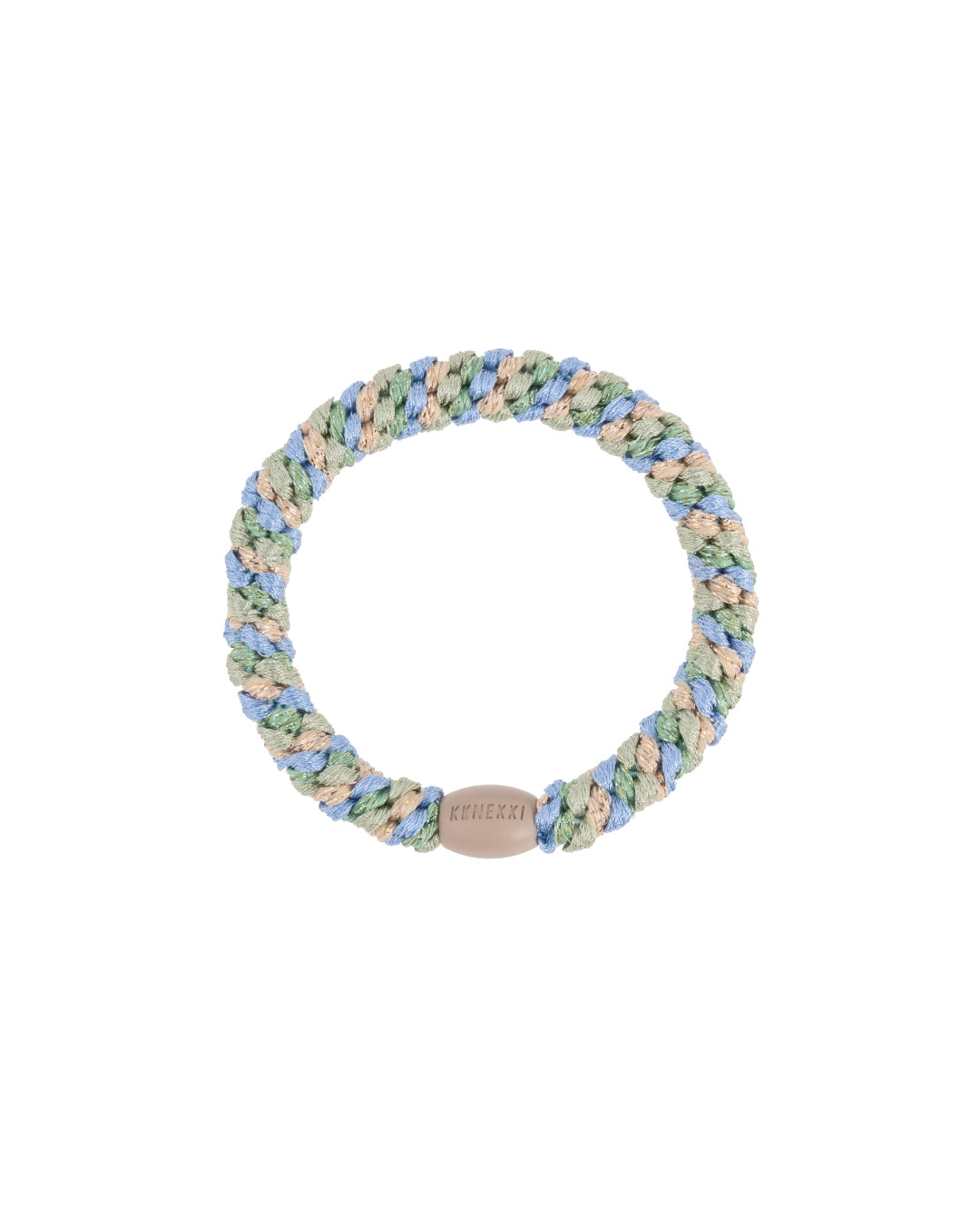Kknekki Hair Tie | Mix | Pistachio & Sky Blue Glitter