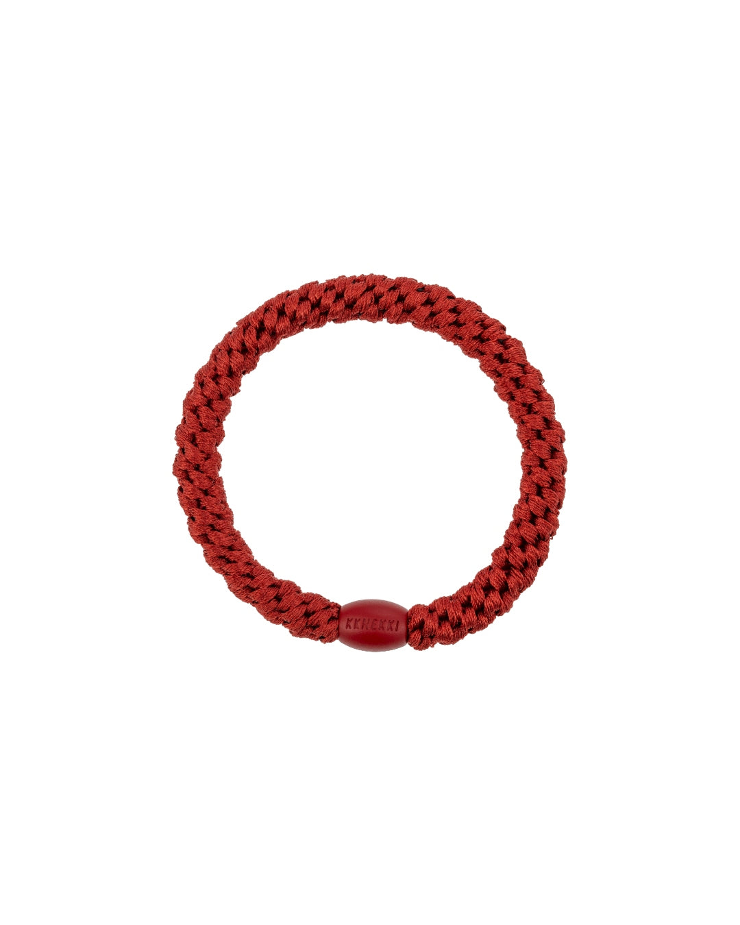 Kknekki Hair Tie | Plain | Burnt Red