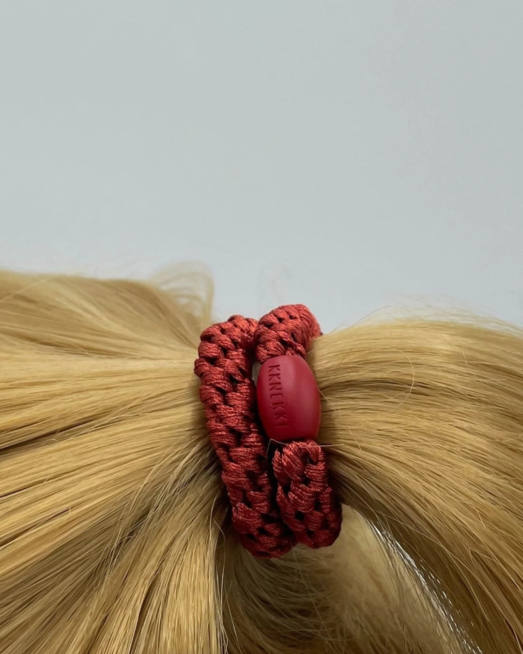 Kknekki Hair Tie | Plain | Burnt Red