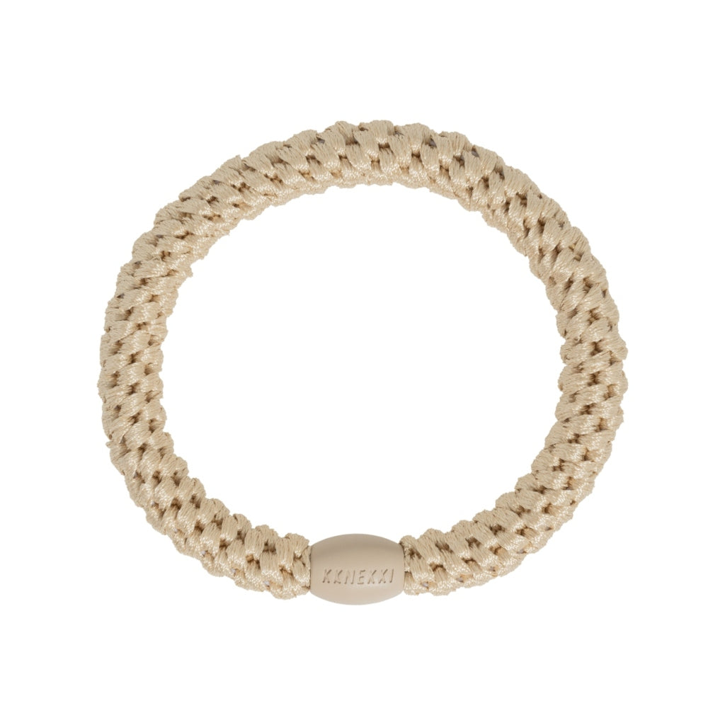 Kknekki Hair Tie | Plain | Light Beige