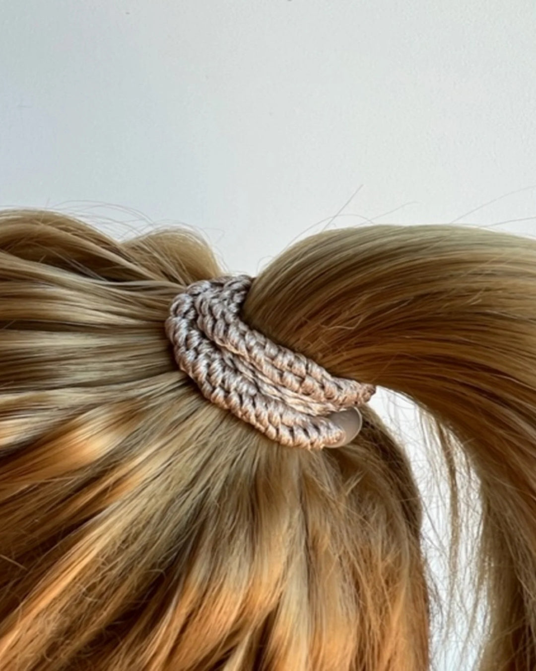Kknekki Hair Tie | Plain | Light Beige