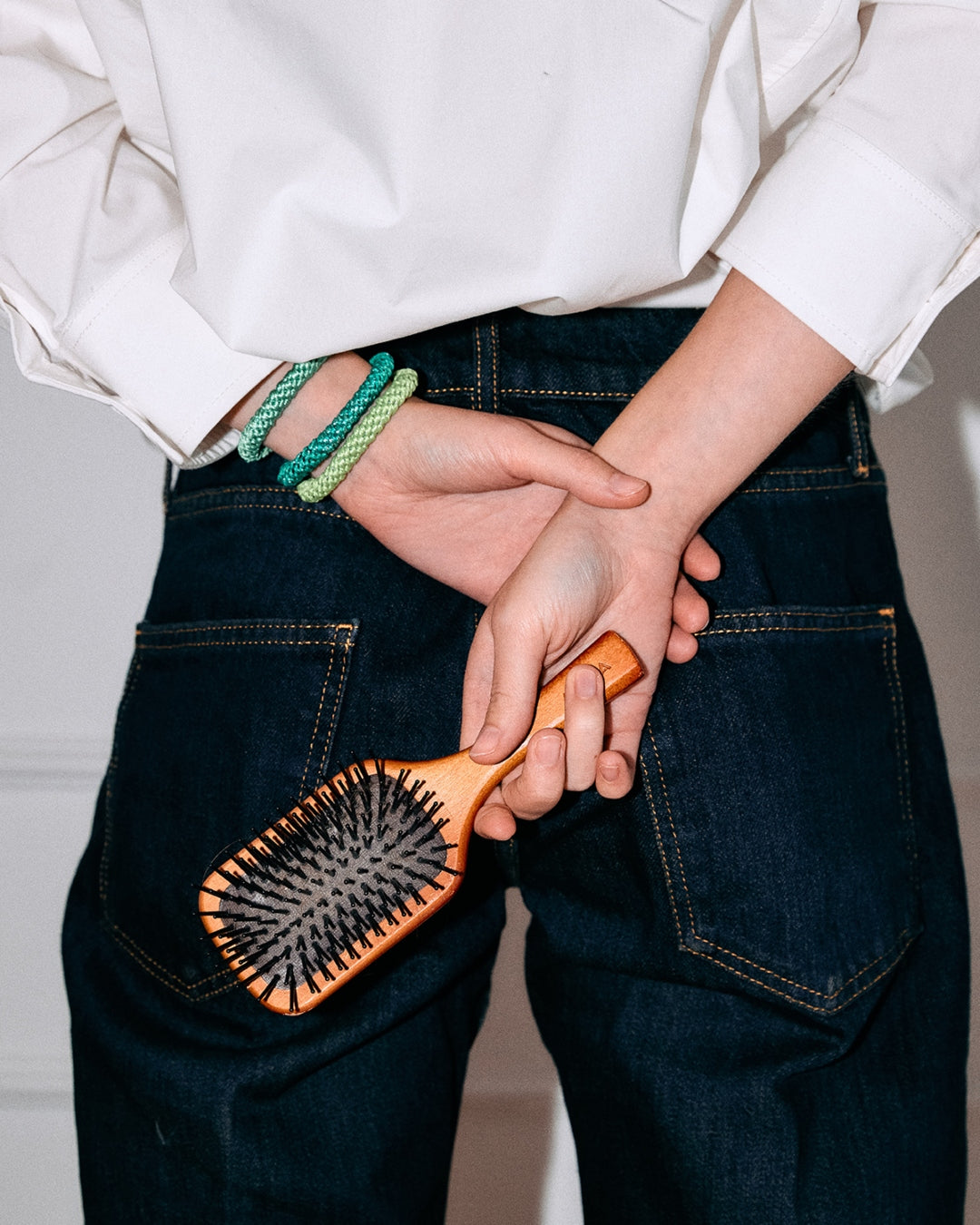 Kknekki Hair Tie | Plain | Lime Zest