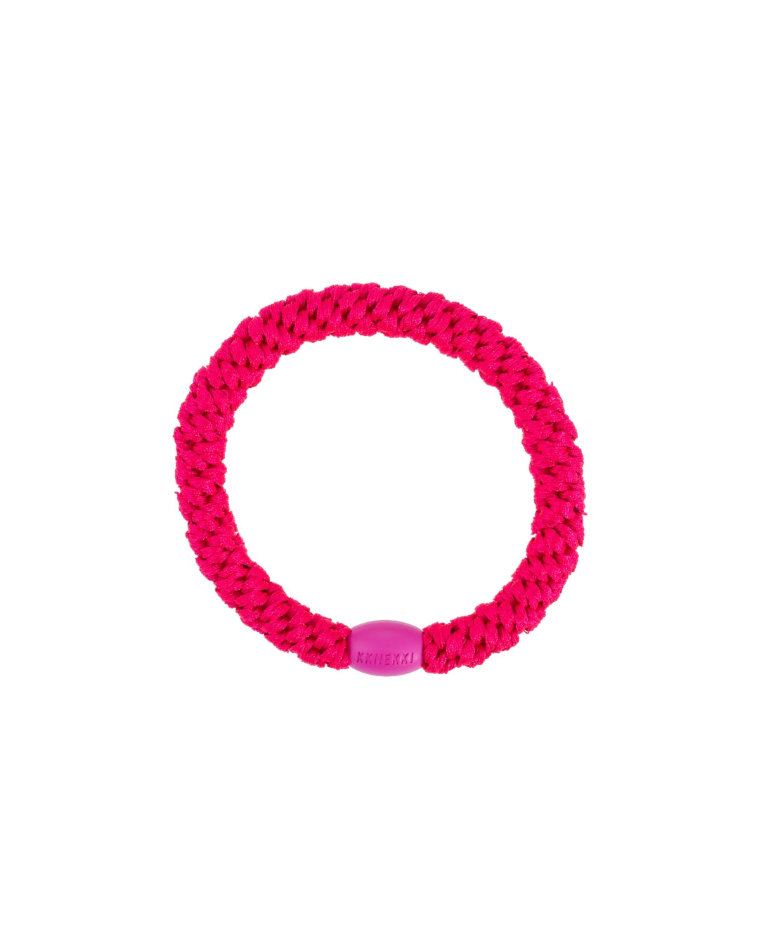 Kknekki Hair Tie | Plain | Strong Pink