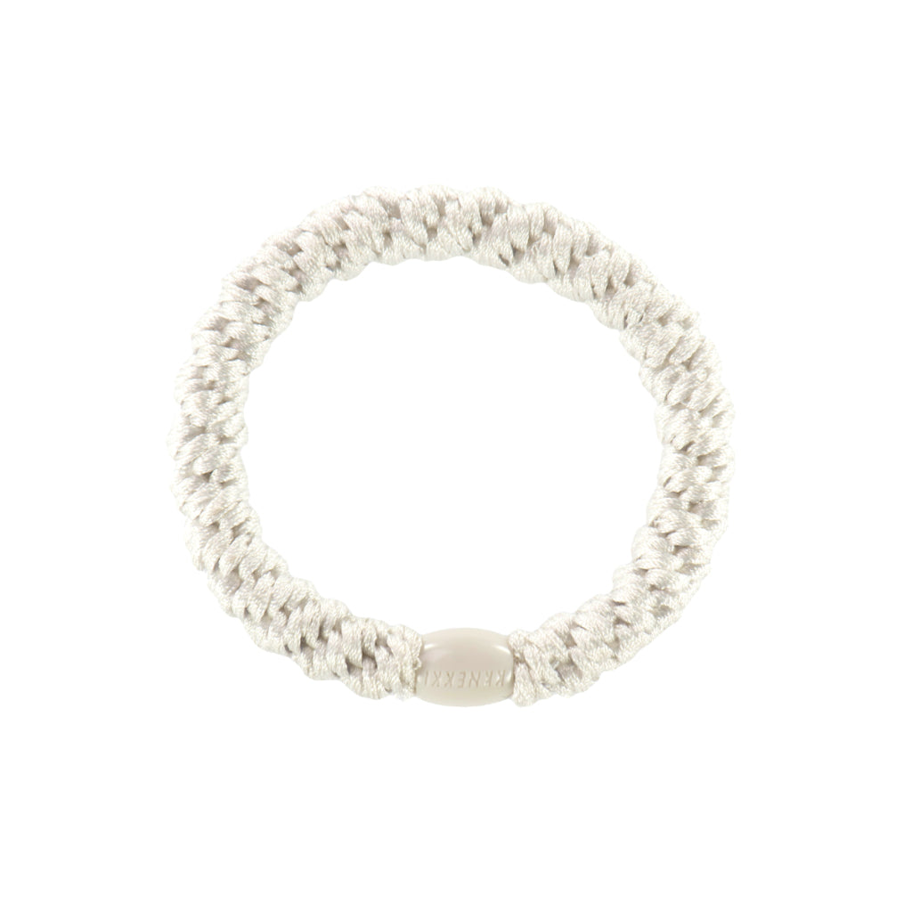 Kknekki Hair Tie | Plain | White