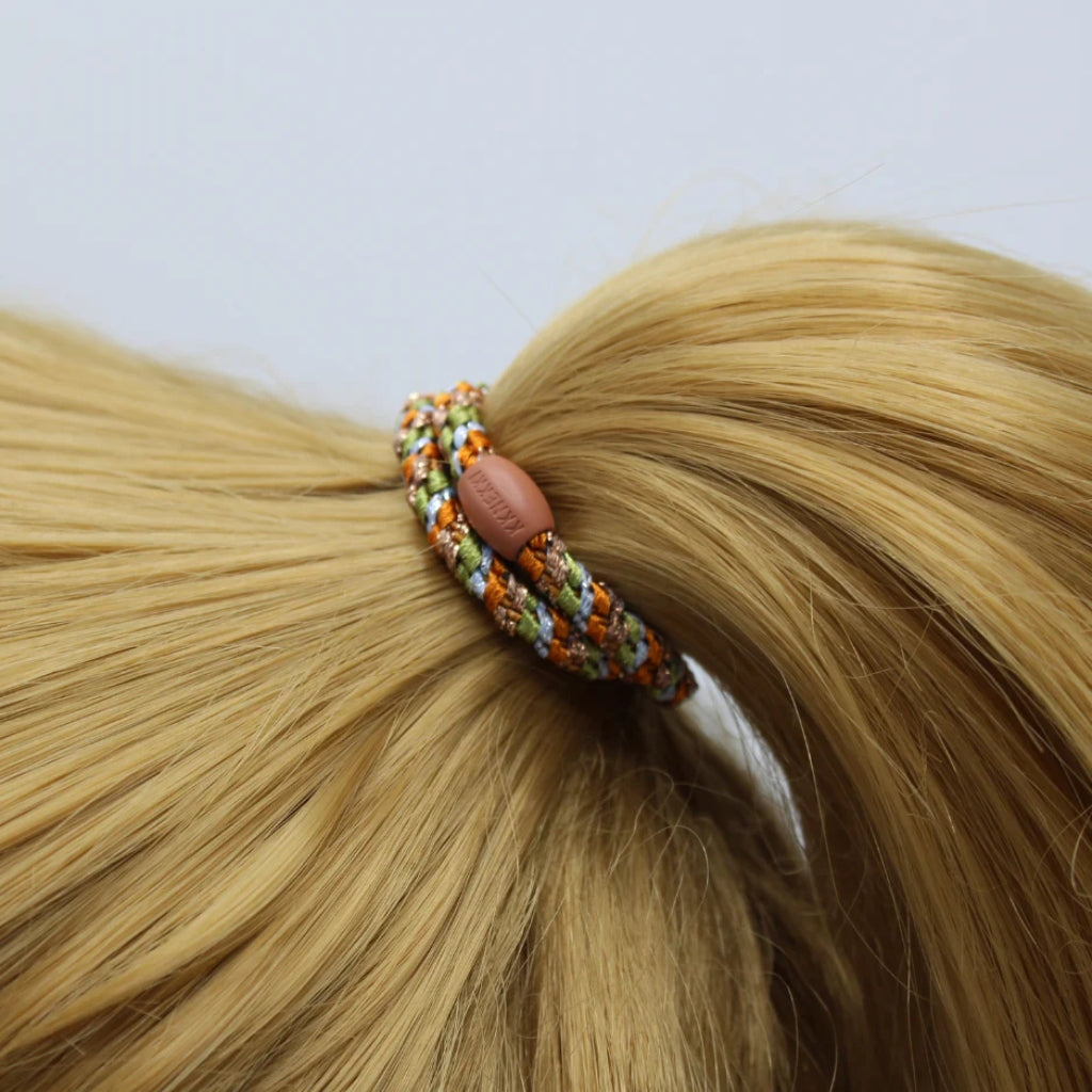 Kknekki Hair Tie | Slim Glitter | Pear & Burn