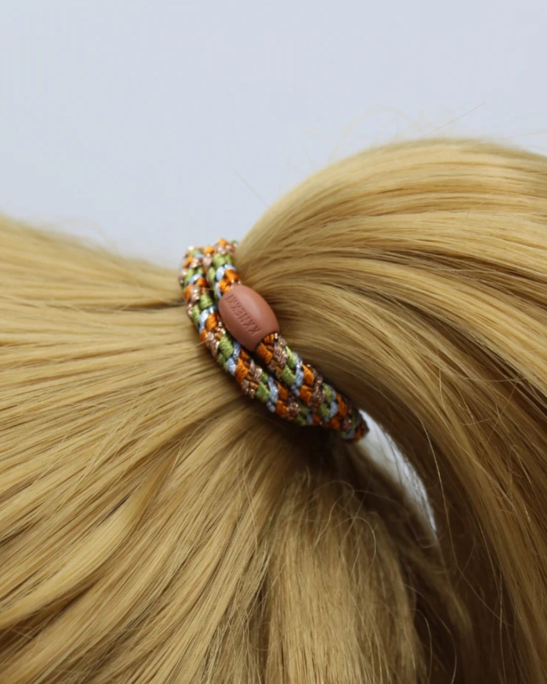 Kknekki Hair Tie | Slim Glitter | Pear & Burn