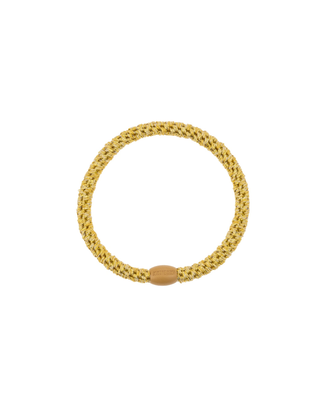 Kknekki Hair Tie | Slim Plain | Gold