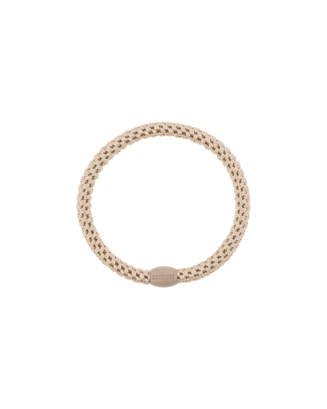 Kknekki Hair Tie | Slim Plain | Light Beige